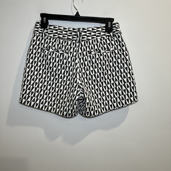 Anthropologie Cartonnier Neda Shorts‎ For Women Size 2 Black And White - Picture 4 of 8